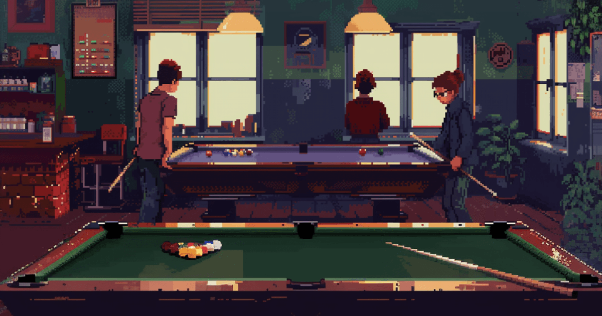 touch grass: billiards